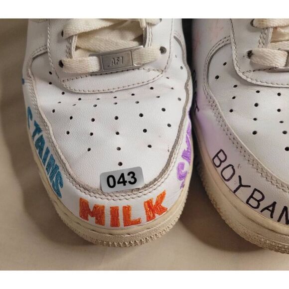 Nike Air sneakers Brock Hampton art One Direction men's size 11 unique 315122 - Picture 11 of 13